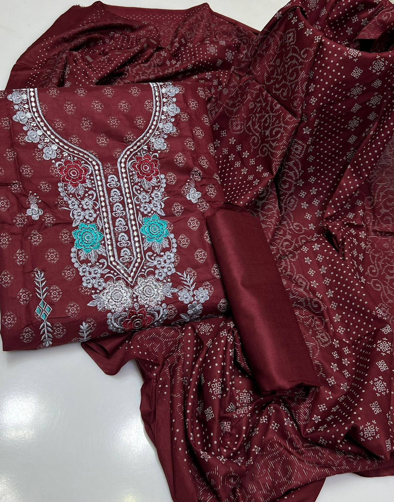 cross stitch+pakka Galla panel embroidery&nbsp;